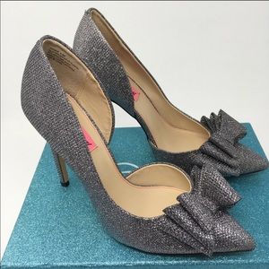 Betsy Johnson Blue Heels